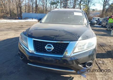 2015 Nissan Pathfinder S from USA, damaged, VIN 5N1AR2MM7FC687337